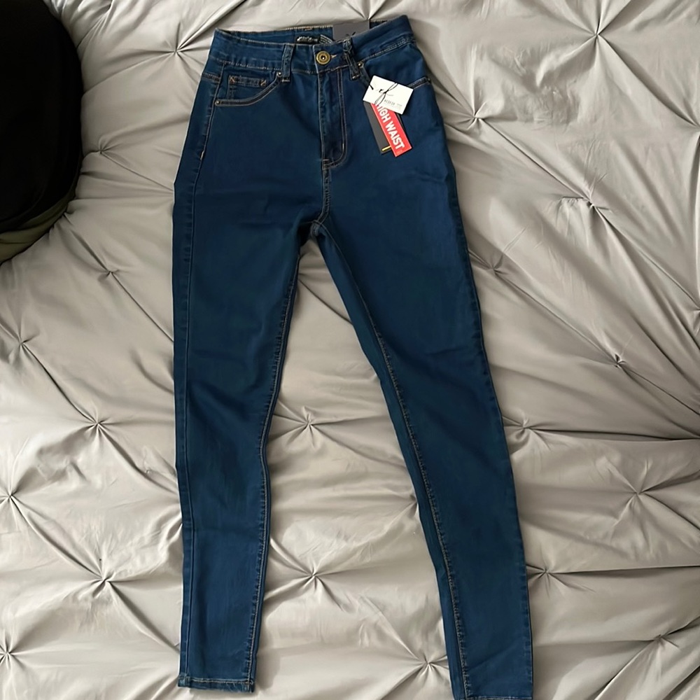 Red fox skinny jeans